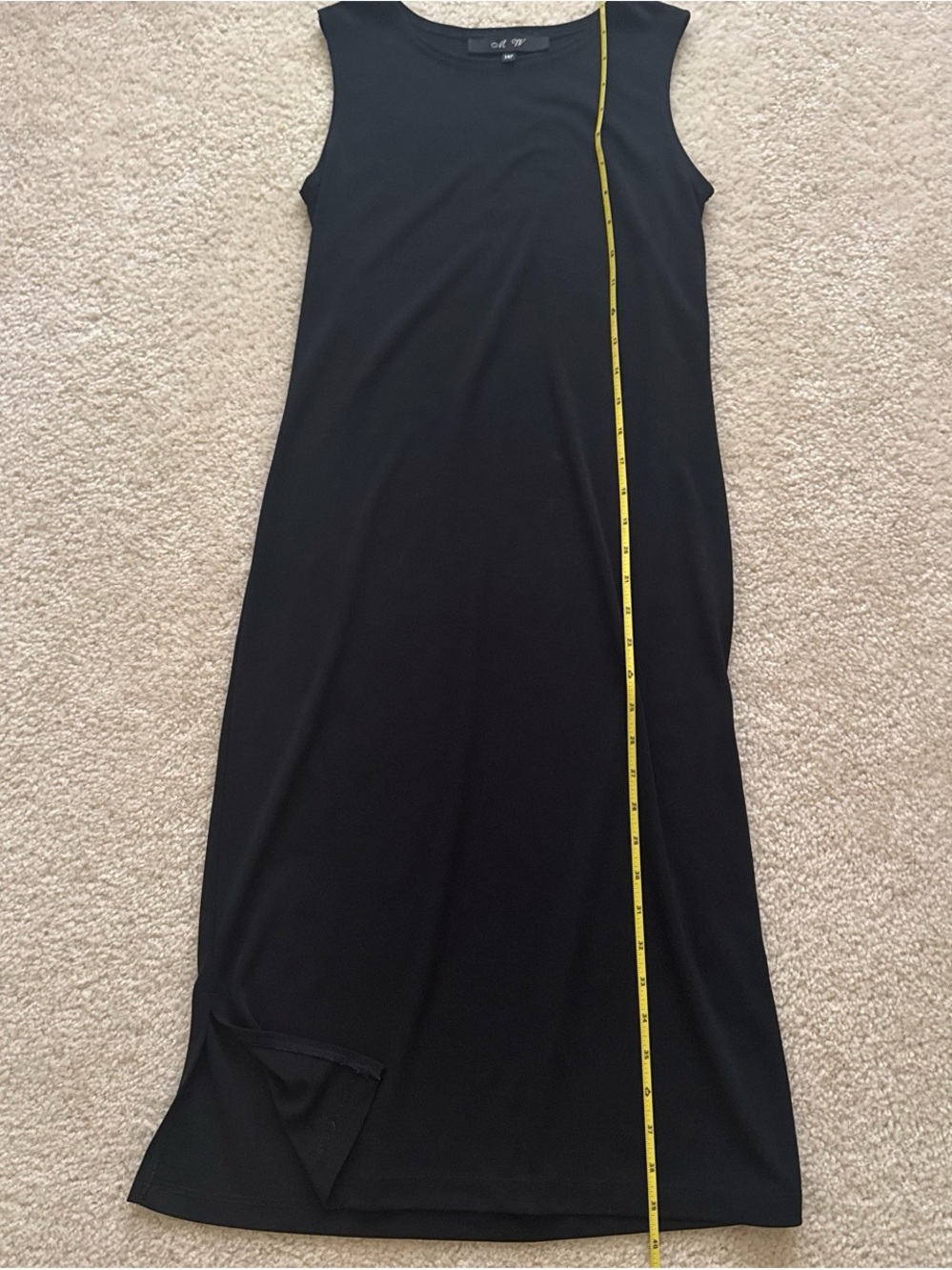 Classic Sleeveless Black Dress 14 P